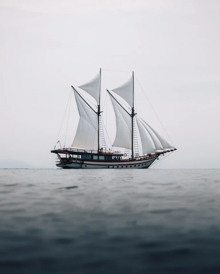 Senja – Sails Back Grey Sky